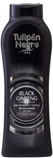 Tulipan Negro Shower gel "Black ginseng" for men - Гель для душу "Чорний женьшень" для чоловіків.