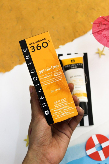 Cantabria Heliocare 360º Gel Oil-Free Dry Touch SPF50 - Сонцезахисний гель на водній основі - 4