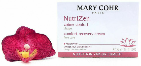 Mary Cohr Crème NutriZen Confort - Поживний крем для обличчя з екстрактом лотоса - 1