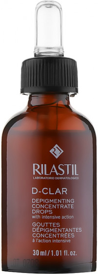 Rilastil D-Clar Depigmenting Concentrate Drops - Тонізуючий концентрат для шкіри обличчя схильної до пігментації