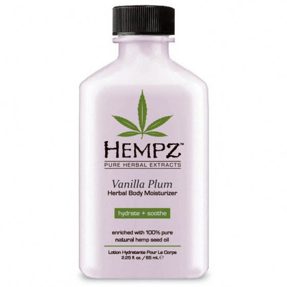 Hempz Vanilla Plum Herbal Body 500 мл - Зволожуюче молочко для тіла "Ваніль-слива"