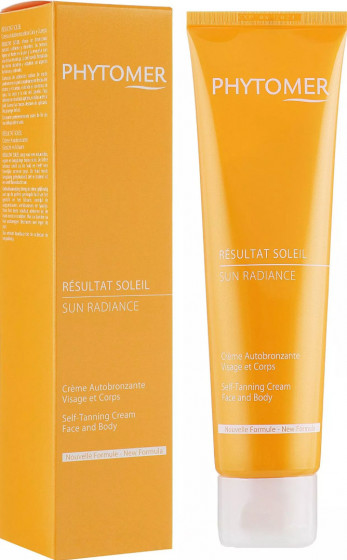 Phytomer Sun Radiance Self-Tanning Cream Face and Body - Крем-автозагар