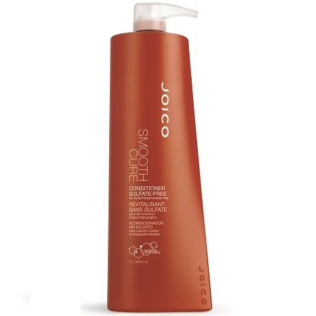Joico Smooth Cure Conditioner Sulfate-Free For Curly/Frizzy/Coarse Hair 300 мл - Кондиціонер розгладжує без сульфатів для кудрявых/пушащихся/жестких волосся