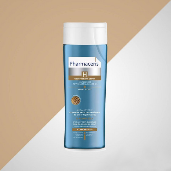 Pharmaceris H-Purin Specialist Anti-Dandruff Shampoo For Oily Scalp - Шампунь проти лупи для жирної шкіри голови - 1