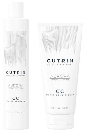 Cutrin Aurora CC Silver Conditioner - Тонуючий кондиціонер "Сріблястий іній" - 3