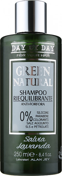 Alan Jey Green Natural Shampoo Riequilibrante - Ребалансуючий шампунь проти лупи