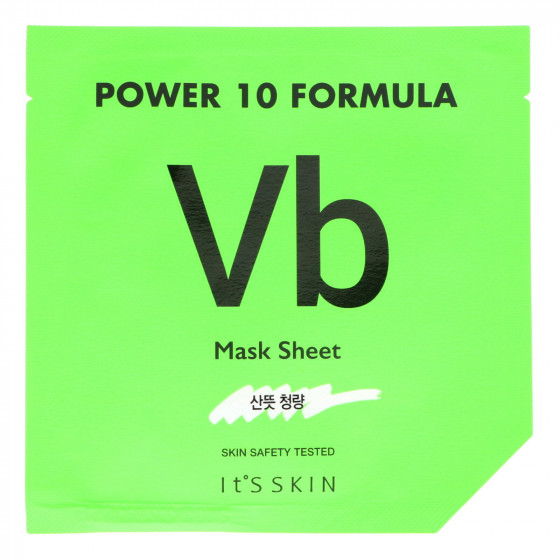 It's Skin Power 10 Formula Vb Mask Sheet - Тканинна маска для обличчя для проблемної шкіри