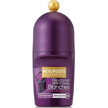 Bourjois Deodorant Roll-On Anti Traces Blanches 48h - Дезодорант-антиперспірант кульковий проти білих слідів