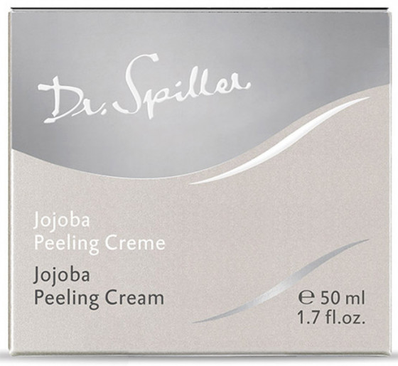 Dr. Spiller Jojoba Peeling Cream - Крем-пілінг для обличчя з гранулами жожоба - 1