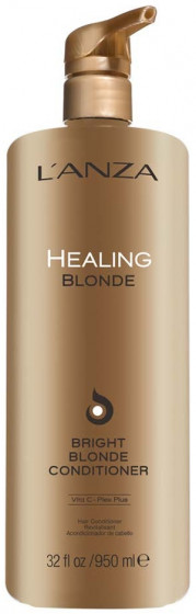 L'anza Healing Blonde Bright Conditioner - Цілющий кондиціонер для натурального і знебарвленого світлого волосся