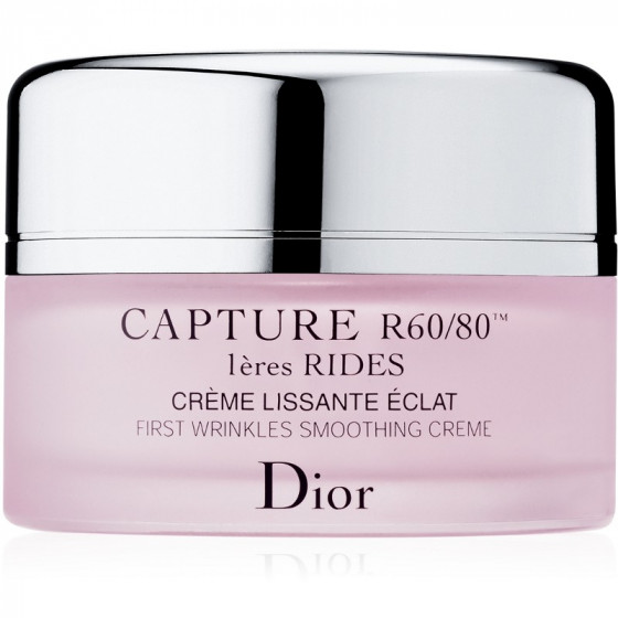 Christian Dior "Capture R 60/80 1eres Rides" Creme Lissante Eclat - Крем проти появи першим зморшок для обличчя та шиї