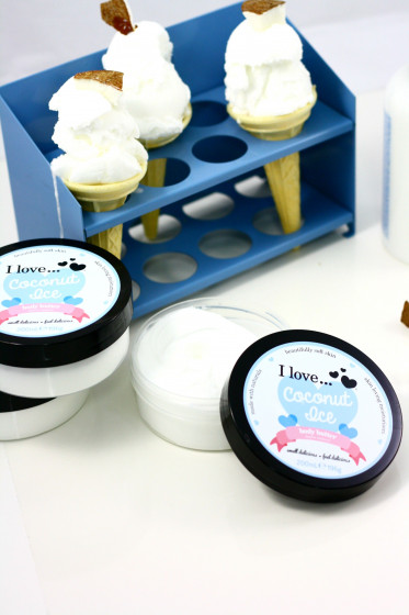 I Love Coconut Ice Body Butter - Олія для тіла "Кокосовий лід" - 3