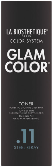 La Biosthetique Glam Color Toner Steel Gray .11 - Тонер з антижовтим ефектом для сивого волосся - 2