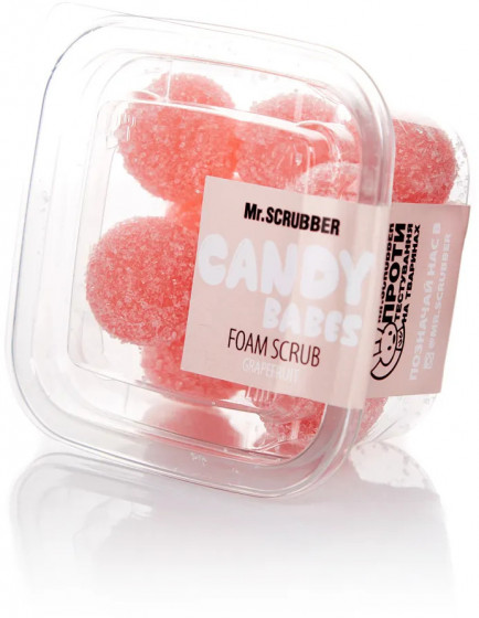 Mr.Scrubber Candy Babes Grapefruit Foam Scrub - Пінний скраб для тіла - 1