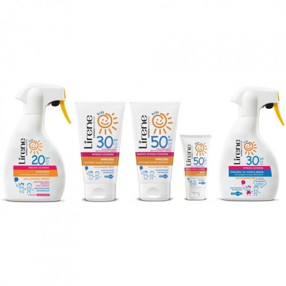 Lirene Kids Sun Protection Face Cream SPF 50 - Дитячий сонцезахисний крем для обличчя SPF 50 - 1