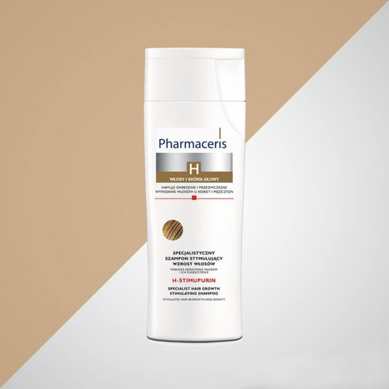 Pharmaceris H-Stimupurin Specialist Hair Growth Stimulating Shampoo - Шампунь для стимуляції росту волосся - 1