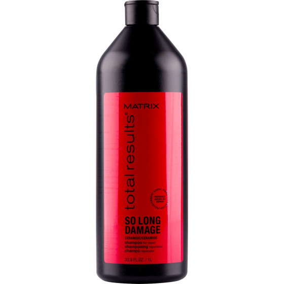 Matrix Total Results So Long Damage Shampoo - Шампунь з керамідами для відновлення волосся