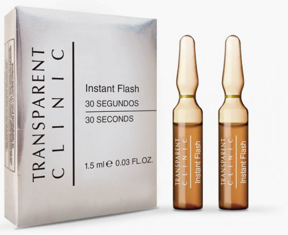 Transparent Clinic Instant Flash 30 seconds - Концентрат "Миттєва краса за 30 секунд"