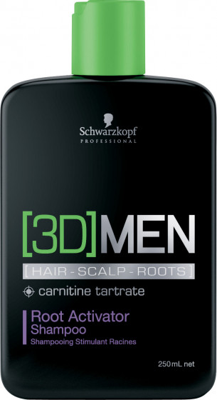 Schwarzkopf Professional 3D MEN Root Activator Shampoo - Шампунь активатор росту волосся