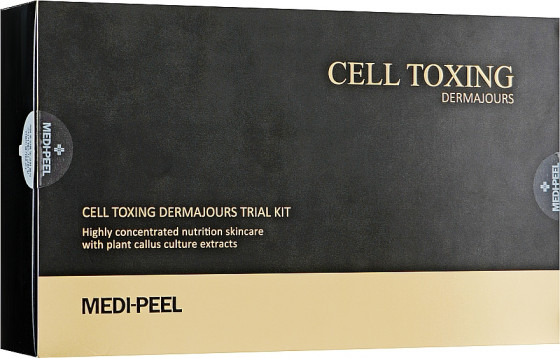 Medi Peel Cell Toxing Dermajours Trial Kit - Набір омолоджувальних мініатюр для обличчя