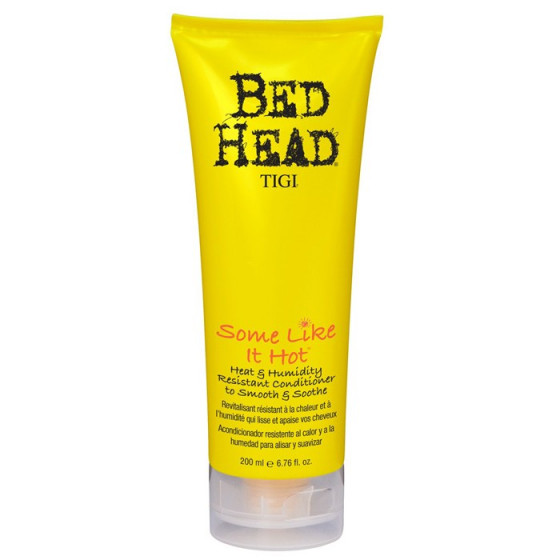 Tigi Bed Head Some Like It Hot Conditioner - Кондиціонер з термозахистом і захистом в умовах підвищеної вологості для розгладження волосся