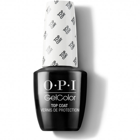 OPI GelColor Top Coat - Топове покриття