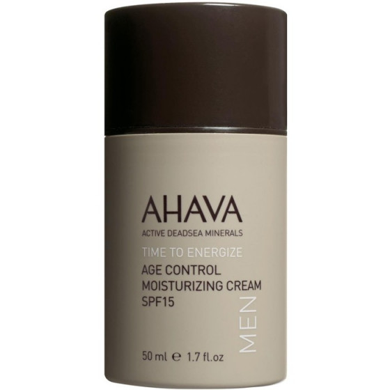 Ahava Men Age Control Moisturizing Cream SPF 15 - Крем омолоджуючий зволожуючий для чоловіків SPF15 - 2