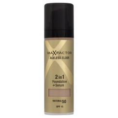 Max Factor Ageless Elixir 2 в 1 Foundation + Serum - Тональна основа для обличчя
