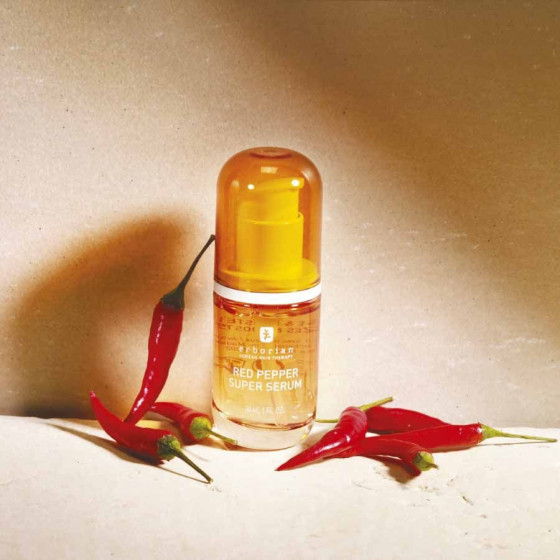 Erborian Red Pepper Super Serum - Суперсиворотка для обличчя "Червоний перець" - 3