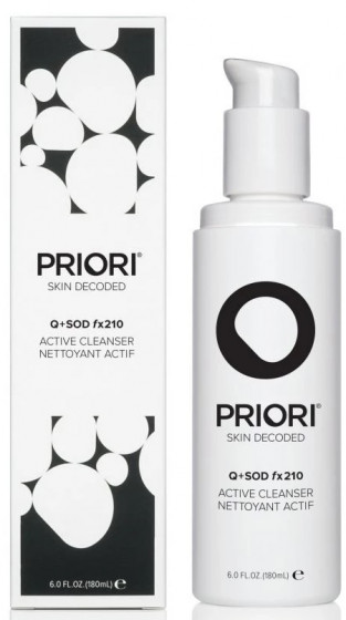 Priori Q+SOD Active Cleanser - Очищуючий крем для обличчя