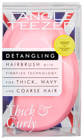 Tangle Teezer The Original Thick & Curly Dusky Pink - Гребінець для волосся - 5