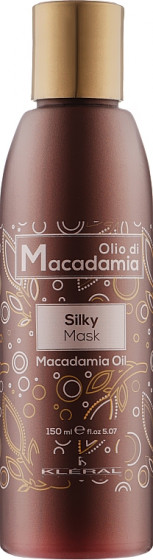 Kleral System Olio Di Macadamia Silky Mask - Маска-шовк з олією макадамії