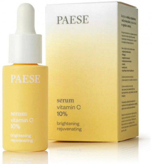 Paese Vitamin C 10% Brightening Serum - Освітлююча сироватка для обличчя - 1