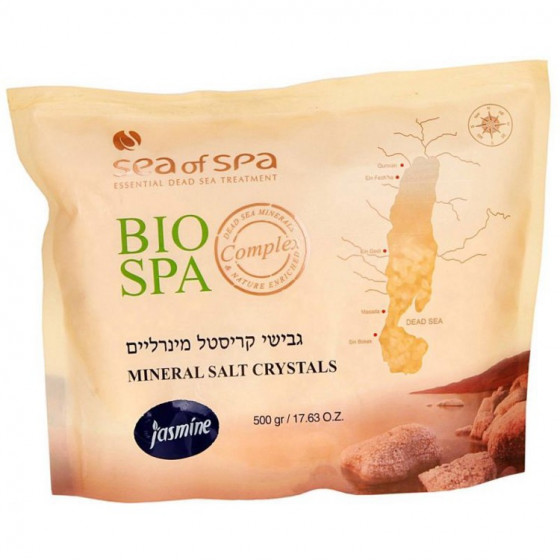 Sea of SPA Bio Spa Mineral Salt Crystals - Сіль Мертвого моря кольорова ароматична (Jasmine)