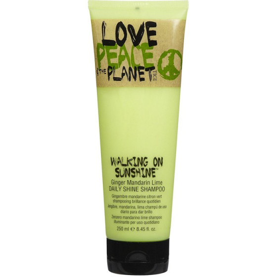 Tigi Love Peace Planet Walking On Sunshine Shampoo - Щоденний шампунь для блиску