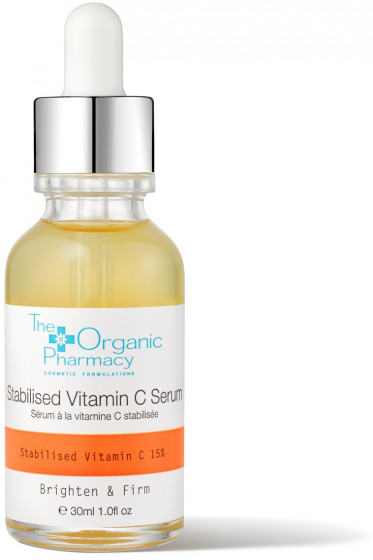 The Organic Pharmacy Stabilized Vitamin C Serum - Сироватка зі стабілізованим вітаміном С для сяйва і молодості шкіри