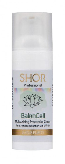 Shor Cosmetics BalanCell Moisturizing Protective Cream SPF20 - Зволожуючий крем для жирної та комбінованої шкіри
