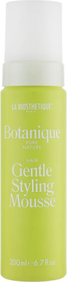 La Biosthetique Botanique Pure Nature Gentle Styling Mousse - Мус для укладання із зміцнюючим та розгладжуючим ефектом