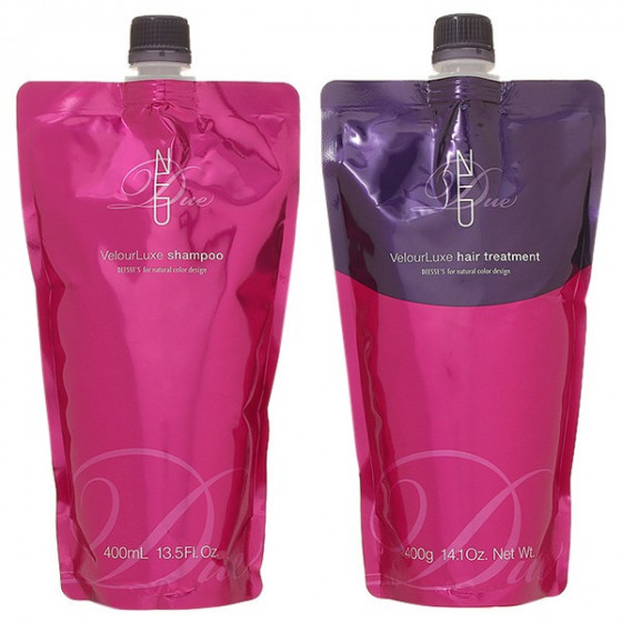 Milbon Deesse's Neu Due Velour Luxe Hair Treatment - Лікувальна маска для жорсткого і фарбованого волосся - 1