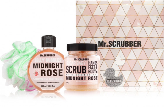 Mr.Scrubber "Midnight Rose" Gift Set - Подарунковий набір