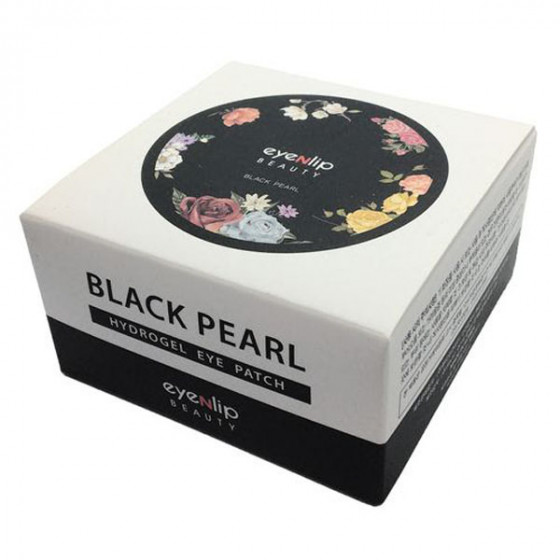 Eyenlip Black Pearl Hydrogel Eye Patch - Гідрогелеві патчі з пудрою чорних перлів для шкіри навколо очей - 2