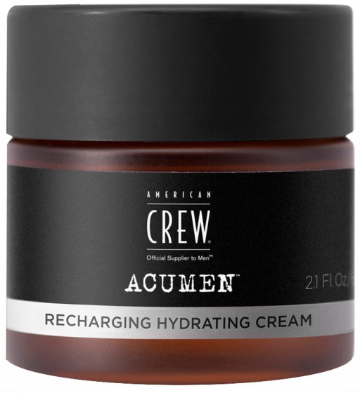 American Crew Acumen Recharging Hydrating Cream - Зволожуючий крем для обличчя - 1