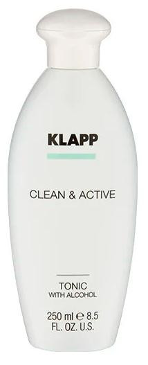 Klapp Clean & Active Tonic with Alcohol - Тонік для обличчя