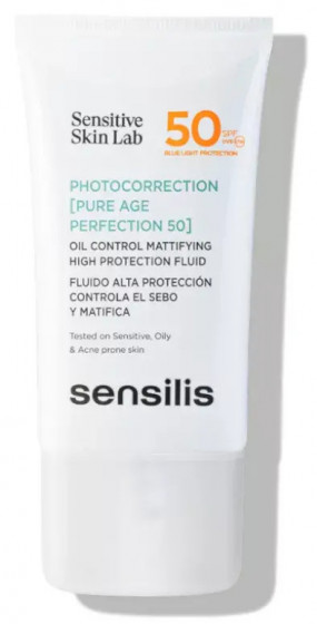 Sensilis Photocorrection [Pure Age Perfection] SPF50+ - Фоторектор для проблемної шкіри