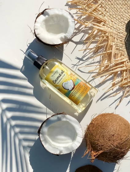 Top Beauty Coconut Oil SPF15 - Кокосова олія для інтенсивної засмаги - 3