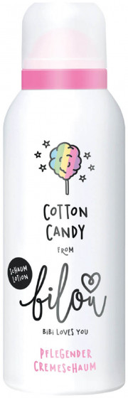 Bilou Cotton Candy Cream Foam - Лосьйон-пінка для тіла "Солодка вата"