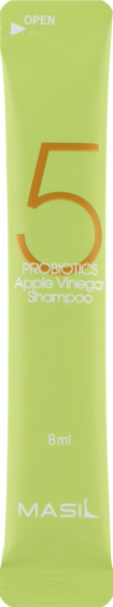 Masil 5 Probiotics Apple Vinegar Shampoo - Шампунь для волосся проти лупи з яблучним оцтом