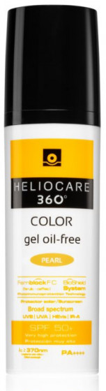 Cantabria Heliocare 360º Color Gel Oil-Free Sunscreen SPF50+ - Сонцезахисний гель з тоном на водній основі - 1