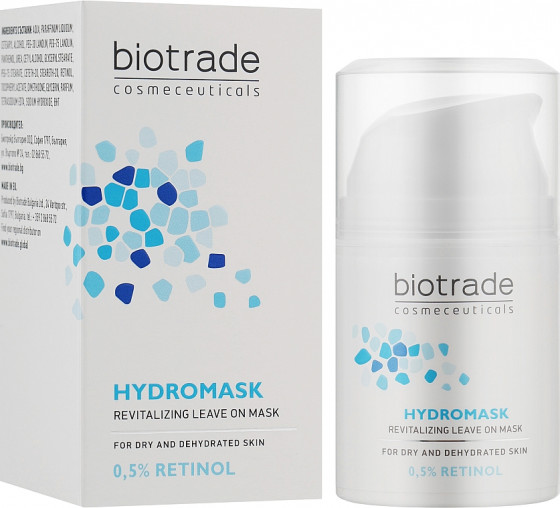 Biotrade Pure Skin Hydromask Revitalizing Leave On Mask 0,5% Retinol - Зволожуюча ревіталізуюча маска для обличчя - 1