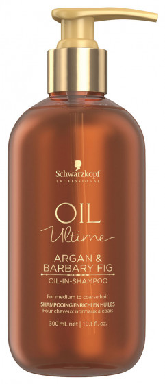 Schwarzkopf Professional Oil Ultime Argan & Barbary Fig Oil-In Shampoo - Шампунь для жорсткого і нормального волосся з маслом аргани і берберійської фіги